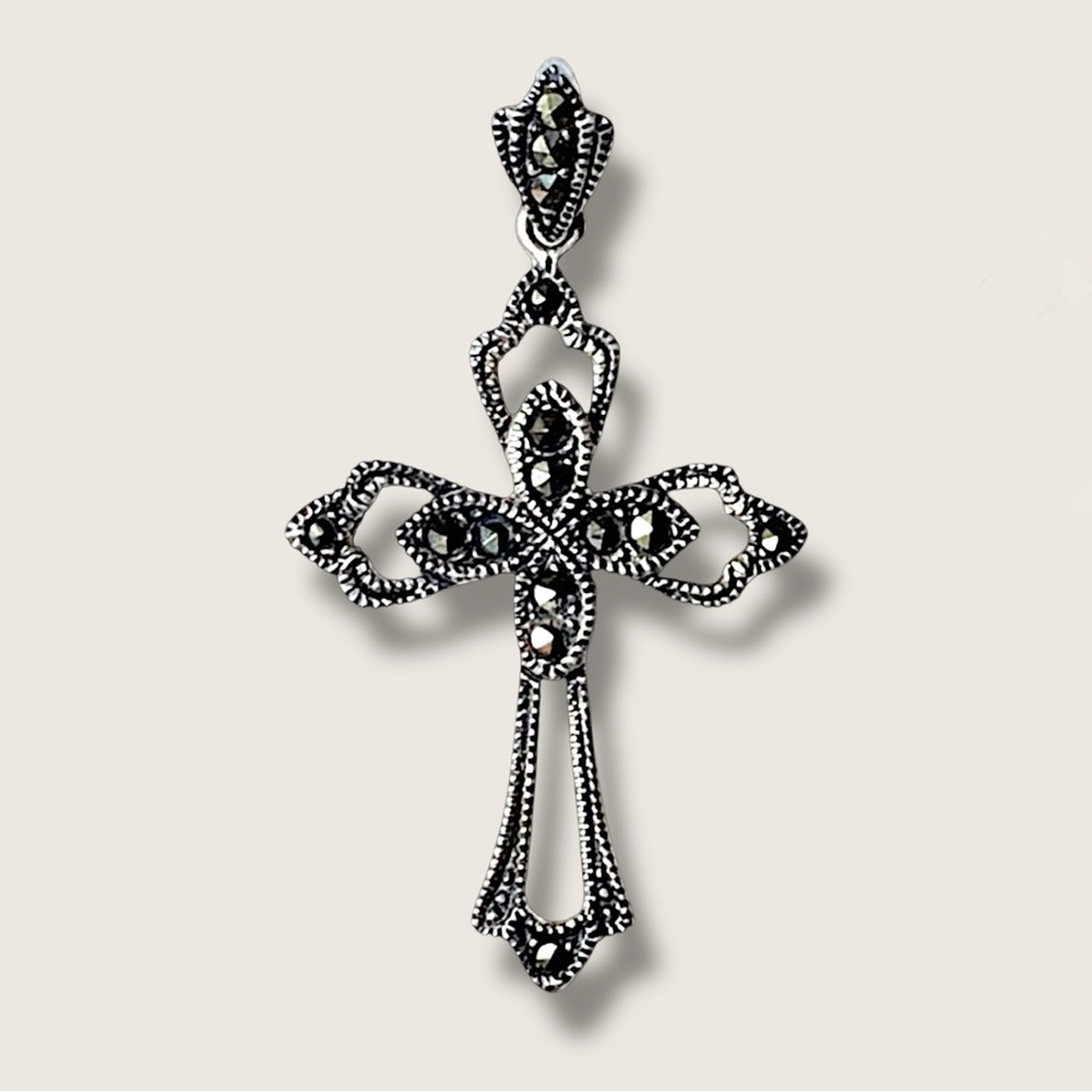 925 Sterling Silver Pendant Cross